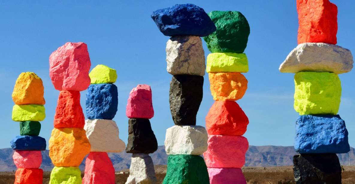 Las Vegas: Mojave Desert, 7 Magic Mountains, Vegas Sign Tour - Hotel pickup and van ride: comfort, routes, and the MGM drop-off