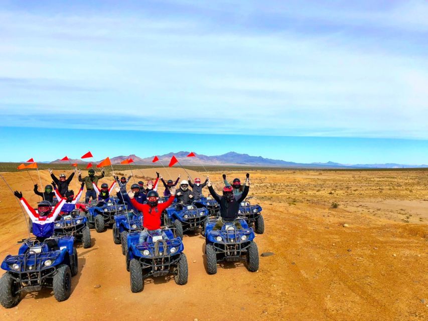 Las Vegas: Mojave Desert ATV Tour with Pick-up - 90 Minutes in the Mojave Desert: Cactus, Sand, and a Real Trail Feel