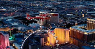 Las Vegas: Night Helicopter Flight over Las Vegas Strip - Check-in, hotel pickup options, and the Koval Lane terminal
