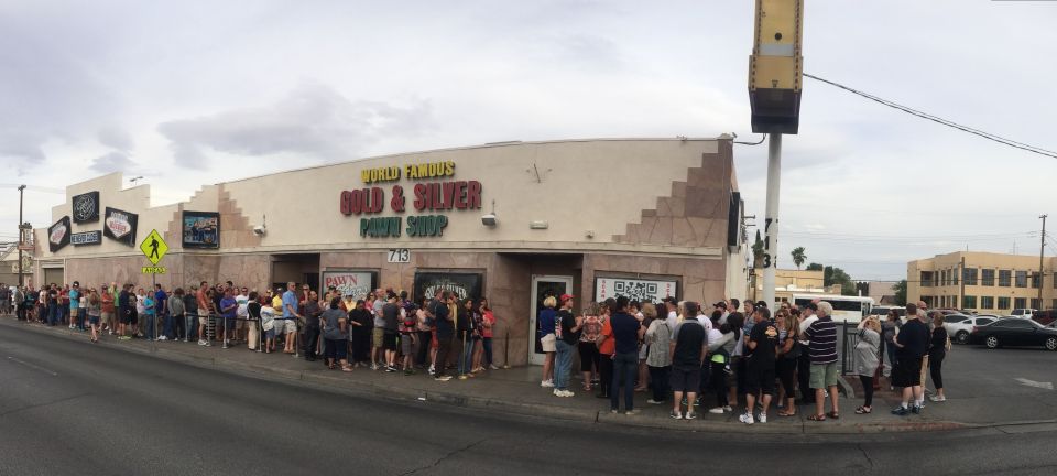 Las Vegas: Pawn Stars, Counts Kustoms, Shelby American Tour - Gold & Silver Pawn Shop: the real location, plus the shop-side details
