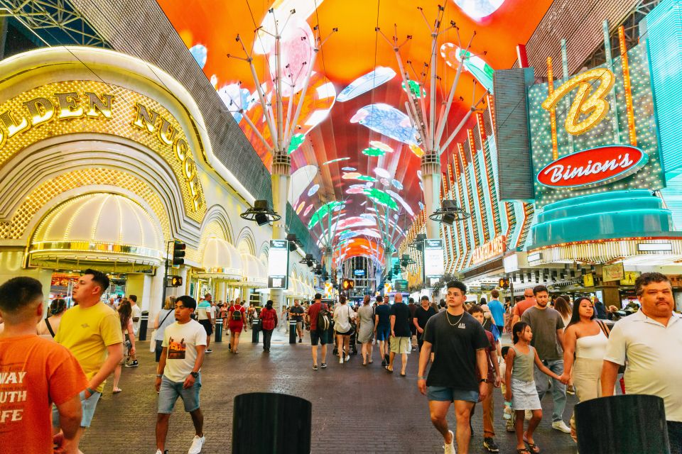 Las Vegas: Sightseeing Night Tour by Open-top Bus - The Strip’s marquee moments: Bellagio, Paris, and the Stratosphere