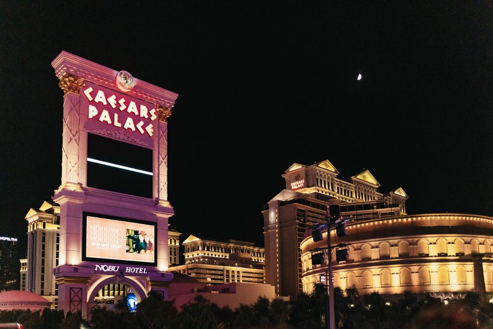 Las Vegas: Sightseeing Night Tour by Open-top Bus - Timing, stops, and comfort breaks: what your body will feel