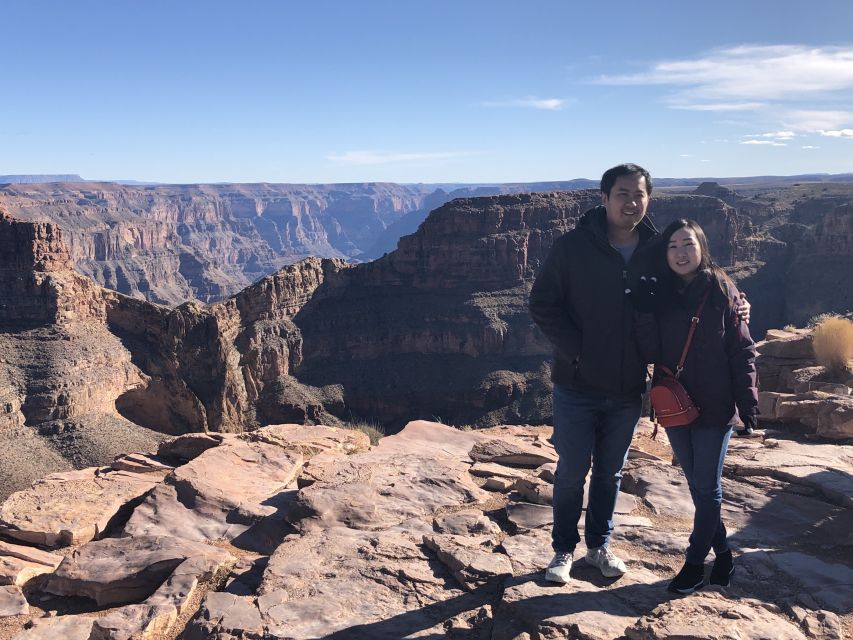 Las Vegas: Small-Group Grand Canyon Skywalk, Hoover Dam Tour - Skywalk time: the glass floor moment, plus the camera locker reality