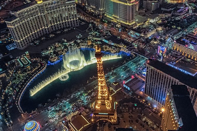 Las Vegas Strip Helicopter Night Flight - Stratosphere and the Strip Icons: What You’ll Actually See