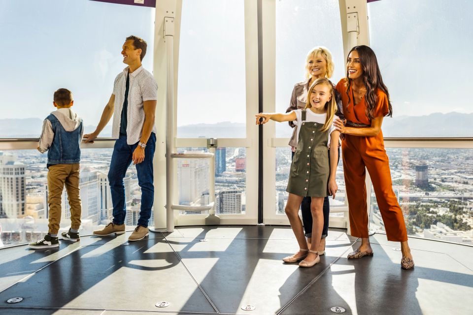 Las Vegas Strip: The High Roller at The LINQ Ticket - Boarding and the 30-minute rotation at 550 feet