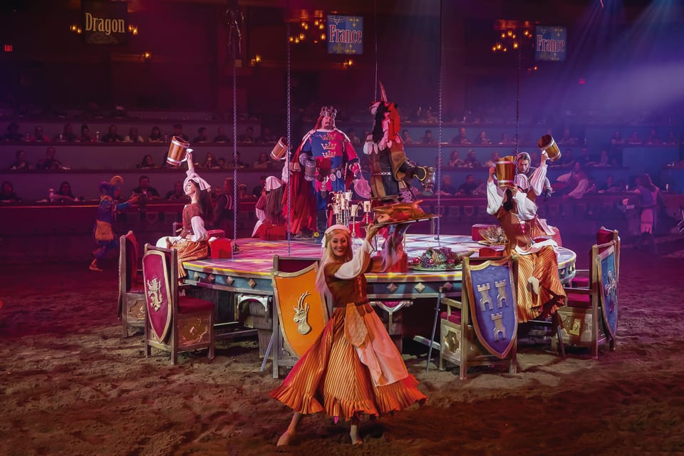 Las Vegas: Tournament of Kings Show at Excalibur - Meal Options and Allergy Notes (Nut-Free, Gluten-Free, Vegan)