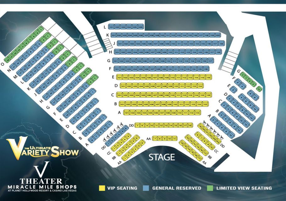 Las Vegas: V The Ultimate Variety Show - Price and Value at About $44: When a “Smaller” Ticket Makes Sense