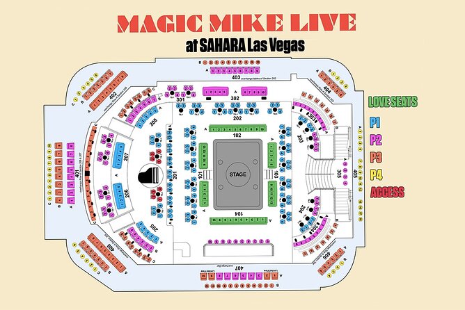 Magic Mike Live Las Vegas at SAHARA Las Vegas - Location at Sahara Las Vegas: getting there without stress