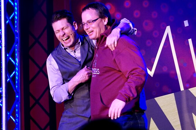 Mike Hammer Comedy Magic Show at the Four Queens Hotel - VIP vs general admission: what your $37.50 buys you