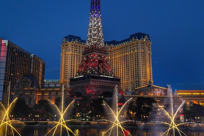 Must-See Spots Vegas Strip Walking Tour - Casino Royale and Harrah’s: the Strip without designer heels