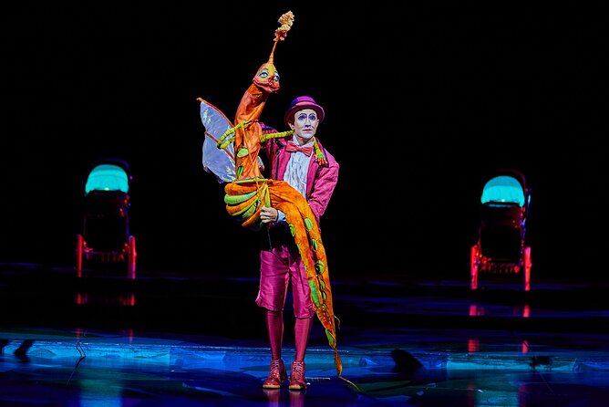 Mystère by Cirque du Soleil at Treasure Island Hotel & Casino - Seat categories at Mystère: how to choose Sections 101/105 and upper rows