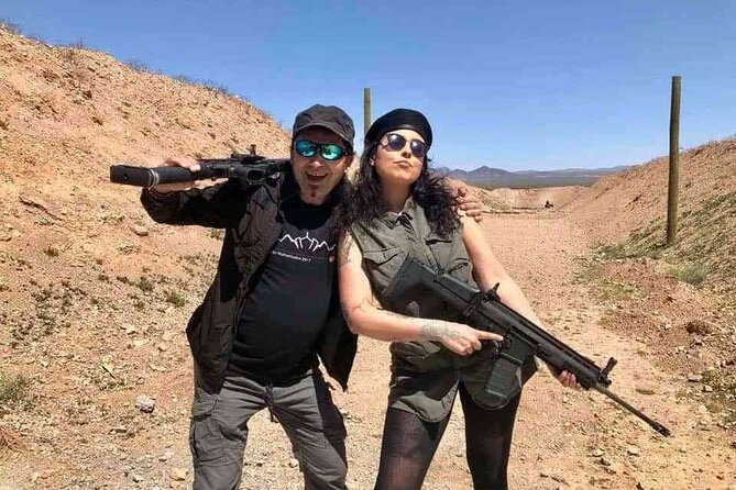 Outdoor Shooting Experience from Las Vegas with Optional ATV Tour - Military-style coaching in the desert: what it’s like when you start from zero