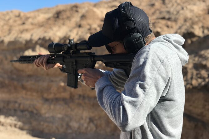 Outdoor Shooting Experience with Instructor in Las Vegas - The Drive and the Desert Extras You Might See