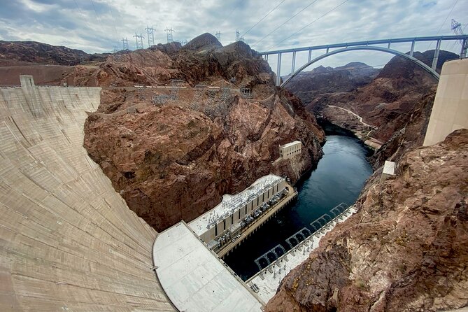 Small Group Hoover Dam: From Above, On Top and Below Tour - Stop 2: Going From the Top to the Powerplant Below