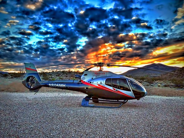 Sunset Grand Canyon Helicopter Tour from Las Vegas - Outbound Flight Over Lake Las Vegas, Lake Mead, and Hoover Dam