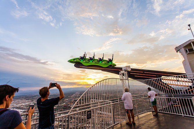 The STRAT Tower Observation Deck Admission Ticket - Riding The High-Speed Elevator And Picking Your Deck (Indoor Or Outdoor)