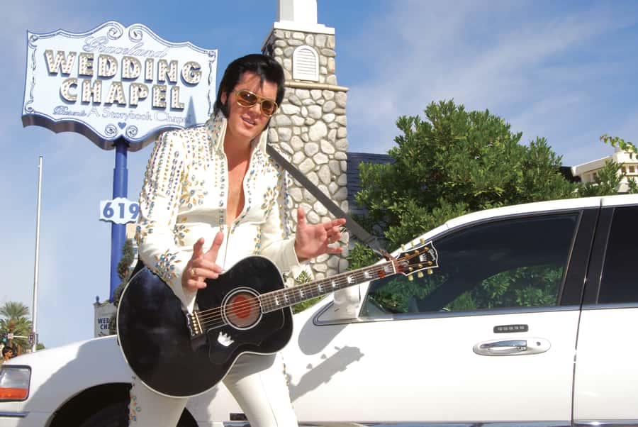 Vegas: Elvis-Themed Graceland Chapel Wedding or Vow Renewal - The 1.5-hour flow: from your Strip hotel to the chapel and back
