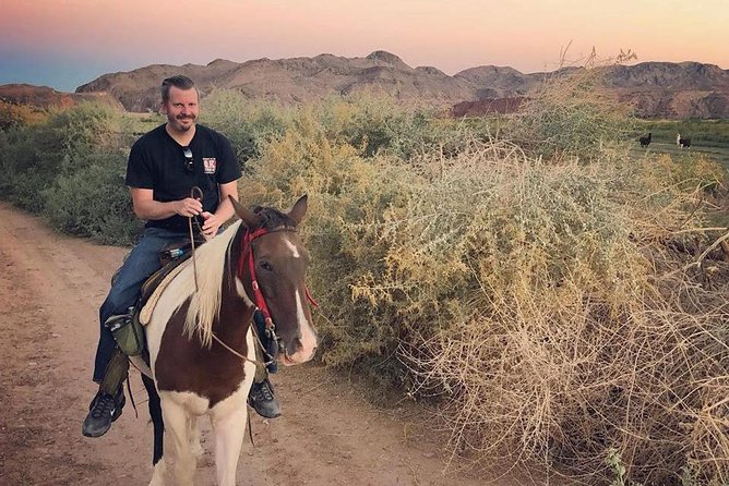 Wild West Sunset Horseback Ride with Dinner from Las Vegas - Desert views, Joshua trees, and realistic wildlife chances